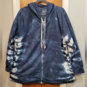 NWT Lane Bryant Livi Hooded Tie Dye Sweatshirt - Size 22/24